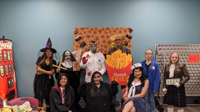 Halloween 2019: … And a side of fries. Photo
