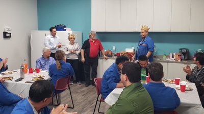 We celebrated the retirement of our beloved Art who was a part of our team for 25 years! Photo